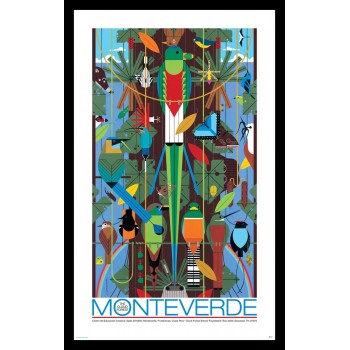 Poster Bosque Nuboso